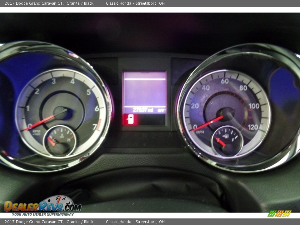 2017 Dodge Grand Caravan GT Granite / Black Photo #19