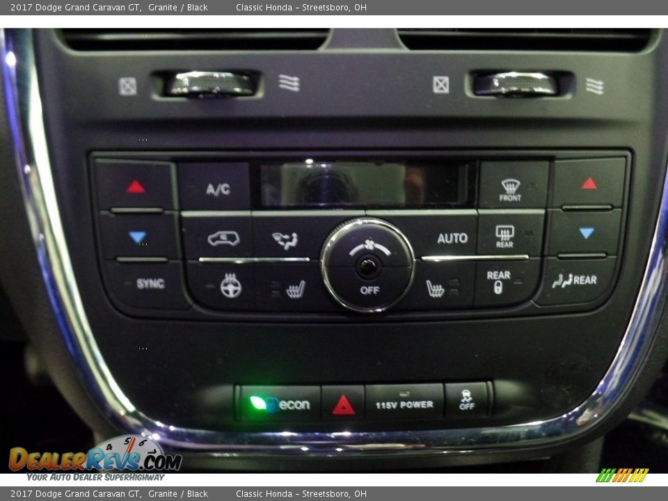 2017 Dodge Grand Caravan GT Granite / Black Photo #22