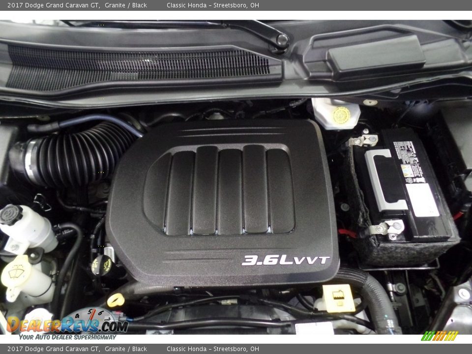 2017 Dodge Grand Caravan GT Granite / Black Photo #25