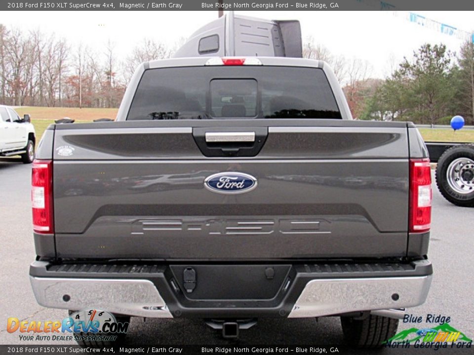 2018 Ford F150 XLT SuperCrew 4x4 Magnetic / Earth Gray Photo #4