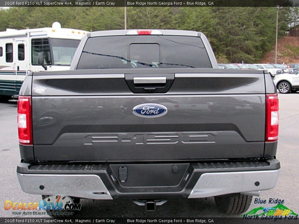 2018 Ford F150 XLT SuperCrew 4x4 Magnetic / Earth Gray Photo #5
