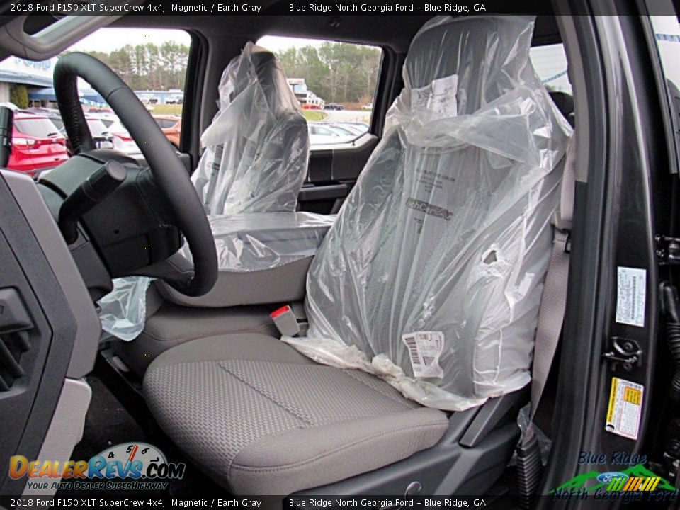 2018 Ford F150 XLT SuperCrew 4x4 Magnetic / Earth Gray Photo #11