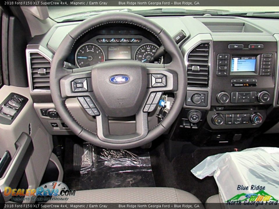 2018 Ford F150 XLT SuperCrew 4x4 Magnetic / Earth Gray Photo #16