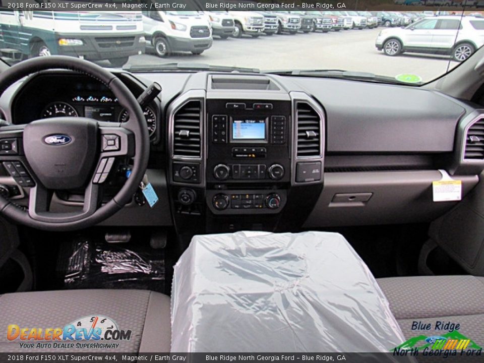 2018 Ford F150 XLT SuperCrew 4x4 Magnetic / Earth Gray Photo #17