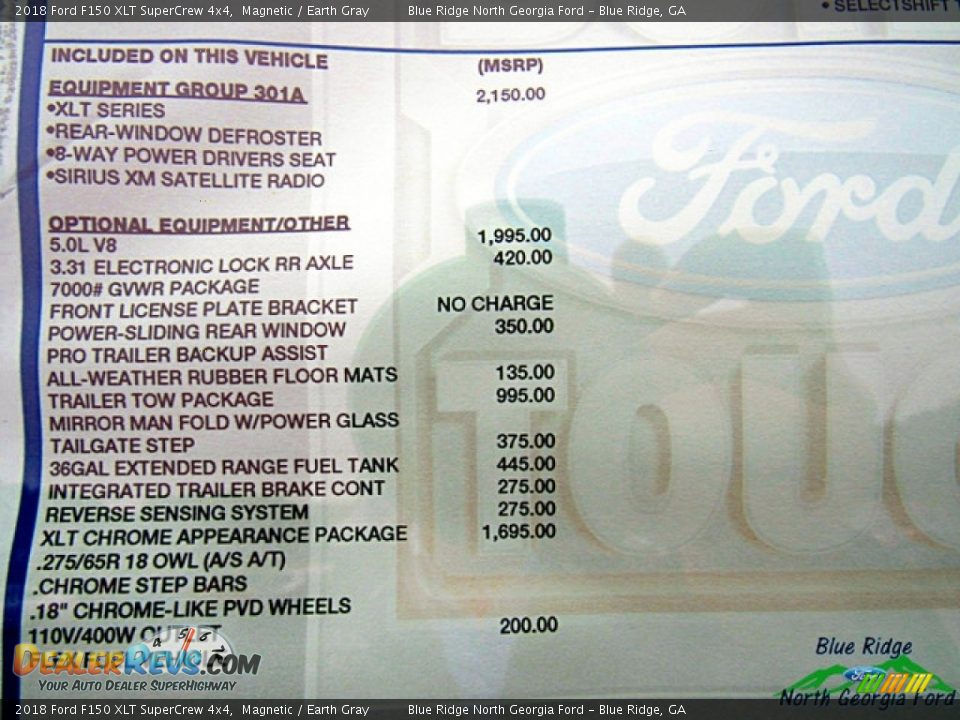 2018 Ford F150 XLT SuperCrew 4x4 Magnetic / Earth Gray Photo #27