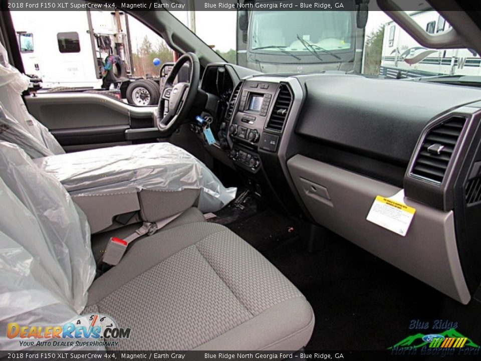 2018 Ford F150 XLT SuperCrew 4x4 Magnetic / Earth Gray Photo #30
