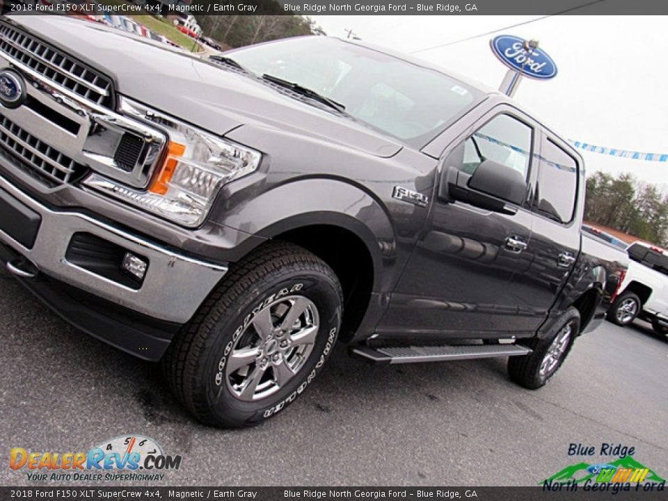 2018 Ford F150 XLT SuperCrew 4x4 Magnetic / Earth Gray Photo #31