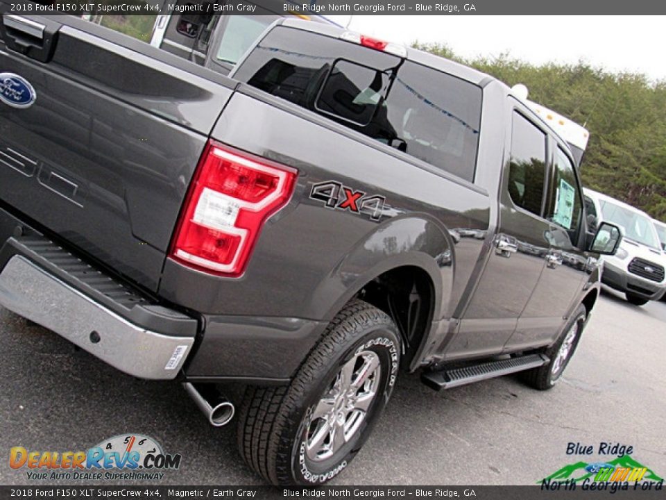 2018 Ford F150 XLT SuperCrew 4x4 Magnetic / Earth Gray Photo #33