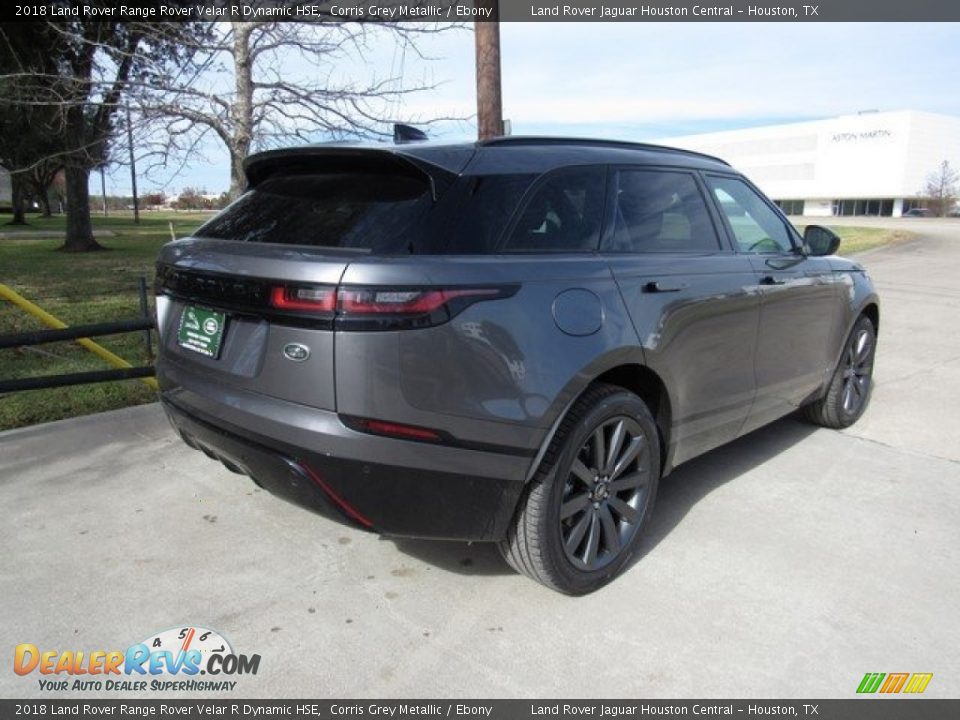 2018 Land Rover Range Rover Velar R Dynamic HSE Corris Grey Metallic / Ebony Photo #7