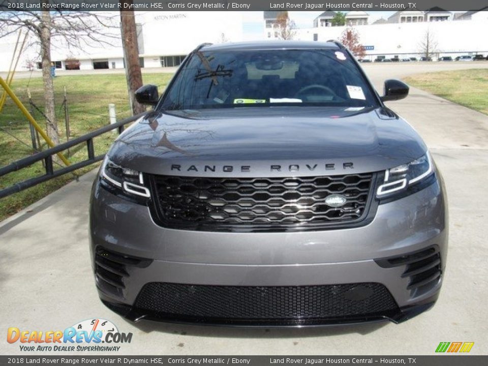 2018 Land Rover Range Rover Velar R Dynamic HSE Corris Grey Metallic / Ebony Photo #9