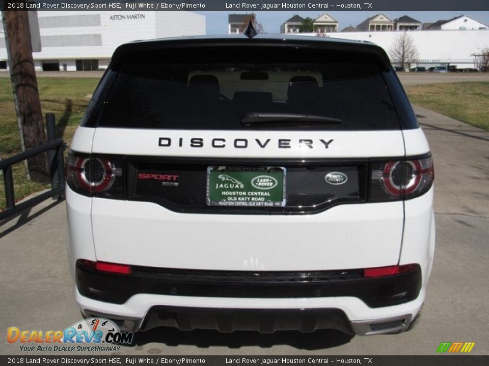 2018 Land Rover Discovery Sport HSE Fuji White / Ebony/Pimento Photo #8