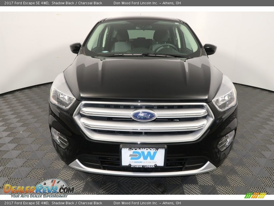 2017 Ford Escape SE 4WD Shadow Black / Charcoal Black Photo #6