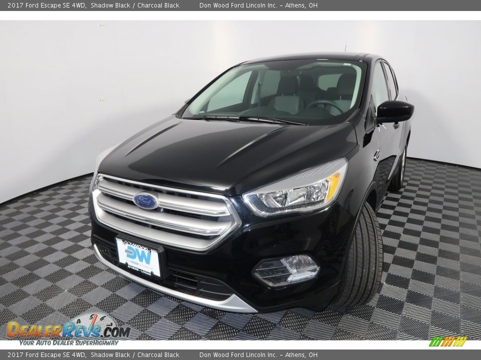 2017 Ford Escape SE 4WD Shadow Black / Charcoal Black Photo #7