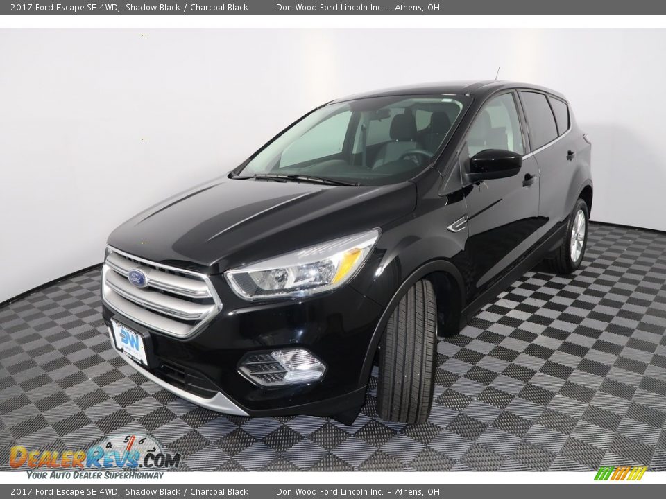 2017 Ford Escape SE 4WD Shadow Black / Charcoal Black Photo #8