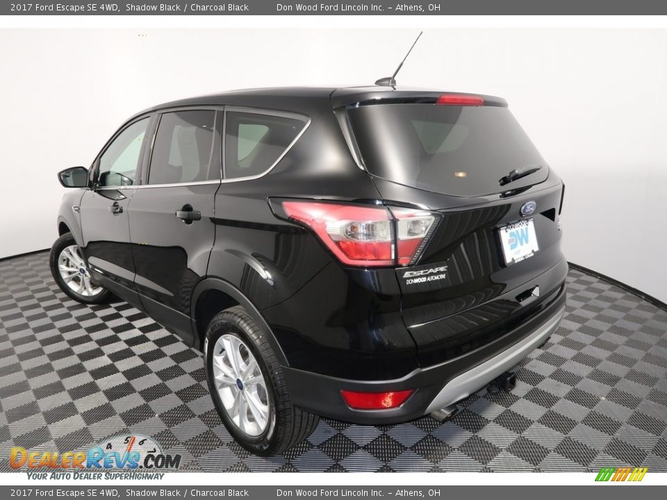2017 Ford Escape SE 4WD Shadow Black / Charcoal Black Photo #9