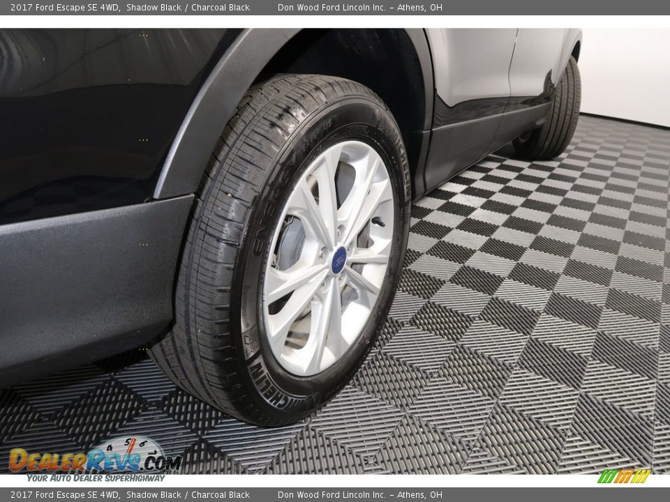 2017 Ford Escape SE 4WD Shadow Black / Charcoal Black Photo #21
