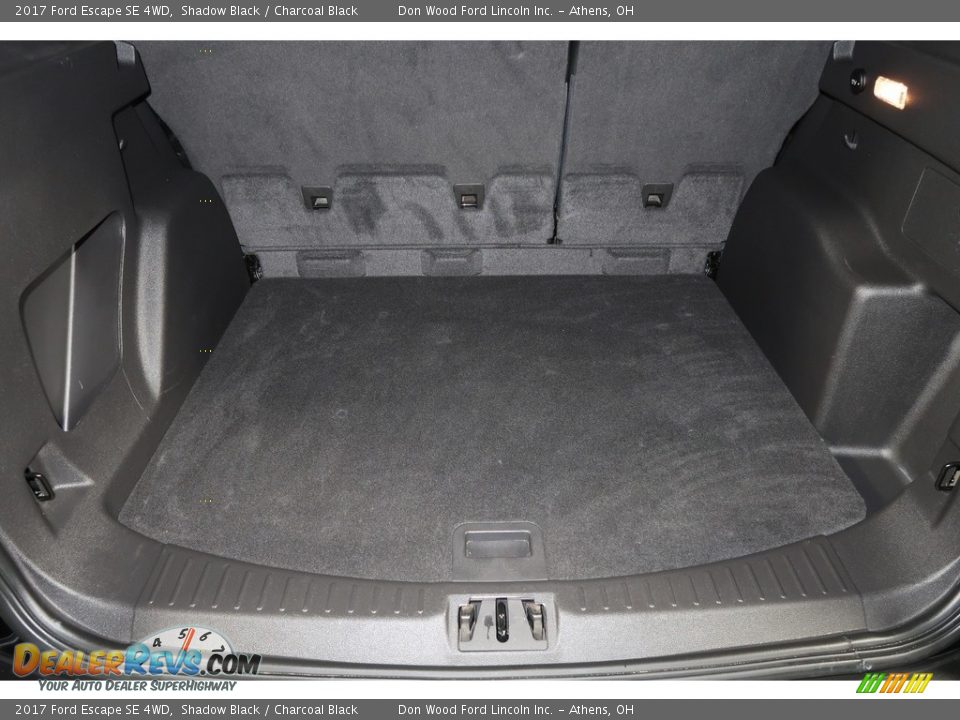 2017 Ford Escape SE 4WD Shadow Black / Charcoal Black Photo #23