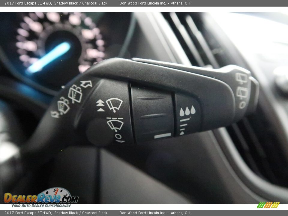 2017 Ford Escape SE 4WD Shadow Black / Charcoal Black Photo #32