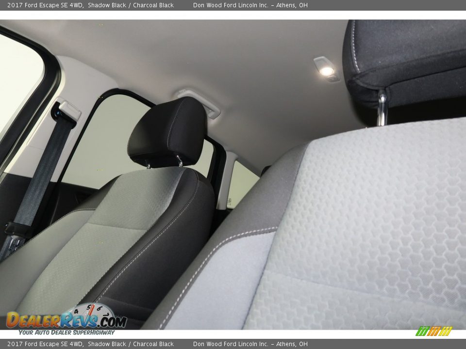 2017 Ford Escape SE 4WD Shadow Black / Charcoal Black Photo #35