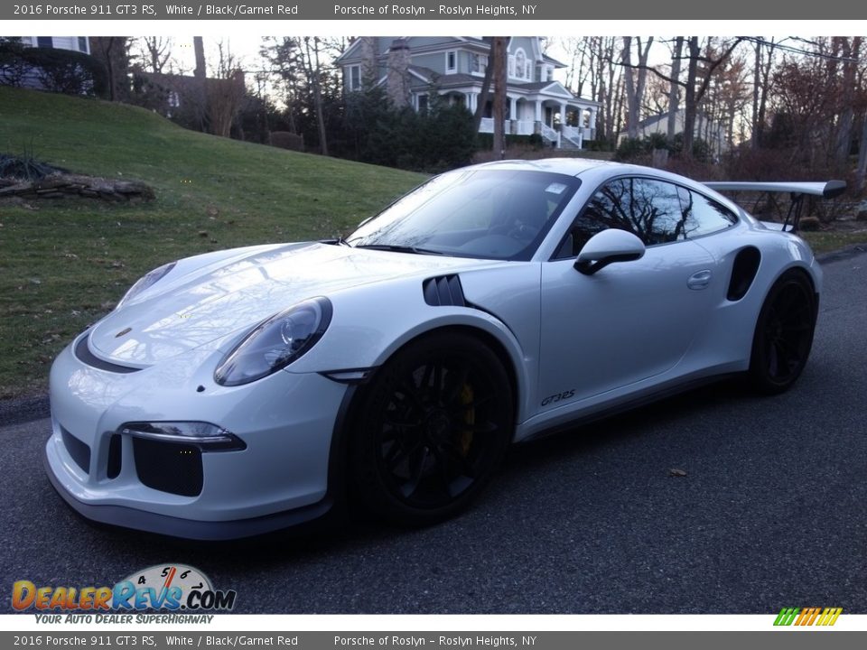 2016 Porsche 911 GT3 RS White / Black/Garnet Red Photo #1