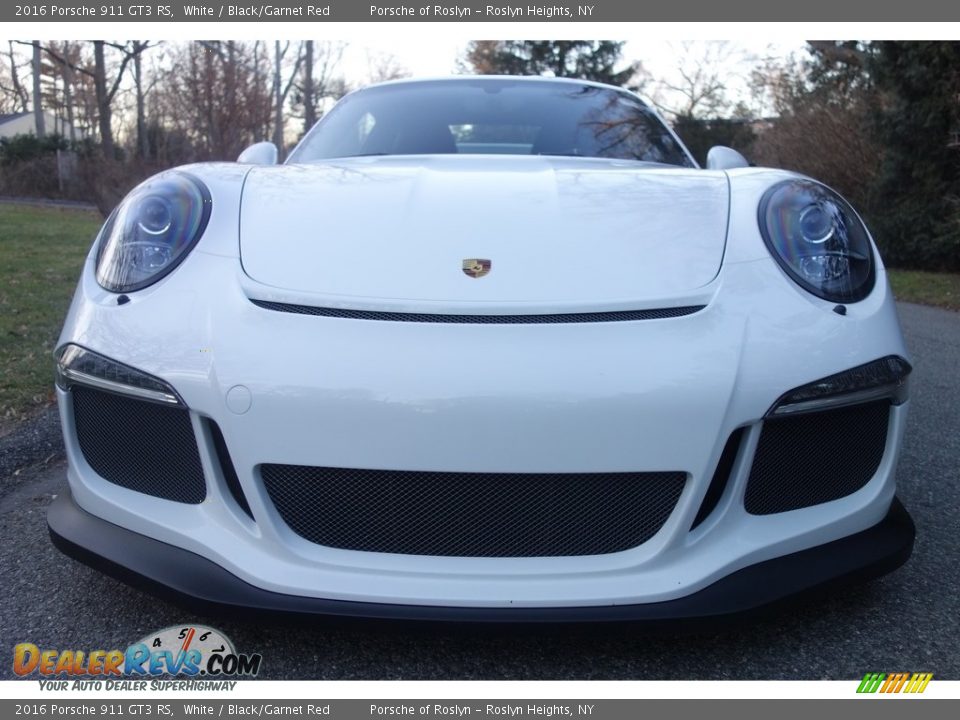 2016 Porsche 911 GT3 RS White / Black/Garnet Red Photo #11