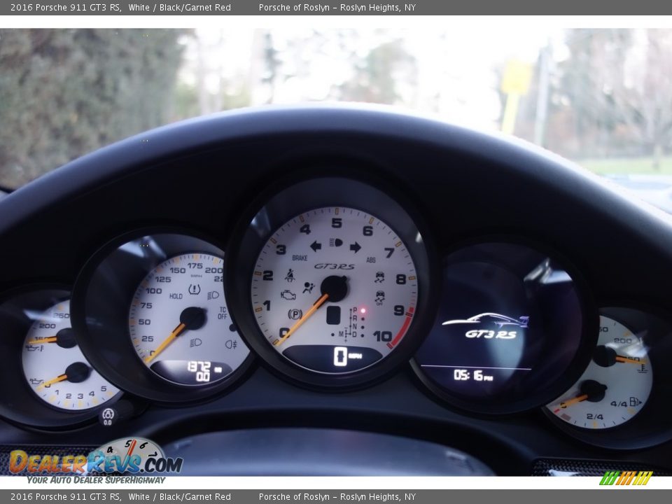 2016 Porsche 911 GT3 RS Gauges Photo #24