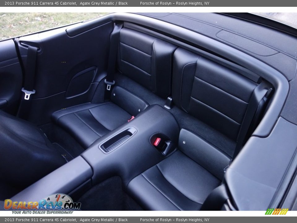 2013 Porsche 911 Carrera 4S Cabriolet Agate Grey Metallic / Black Photo #18