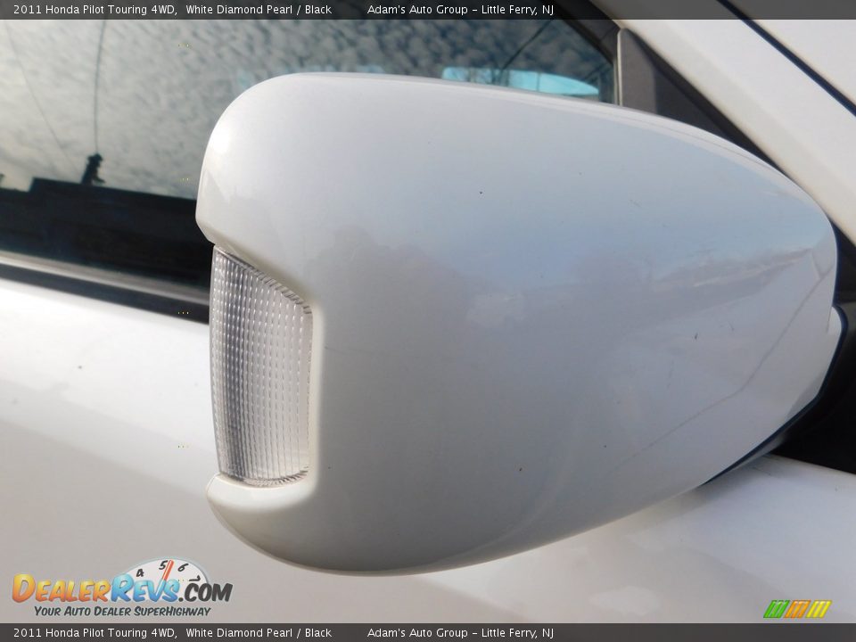 2011 Honda Pilot Touring 4WD White Diamond Pearl / Black Photo #9