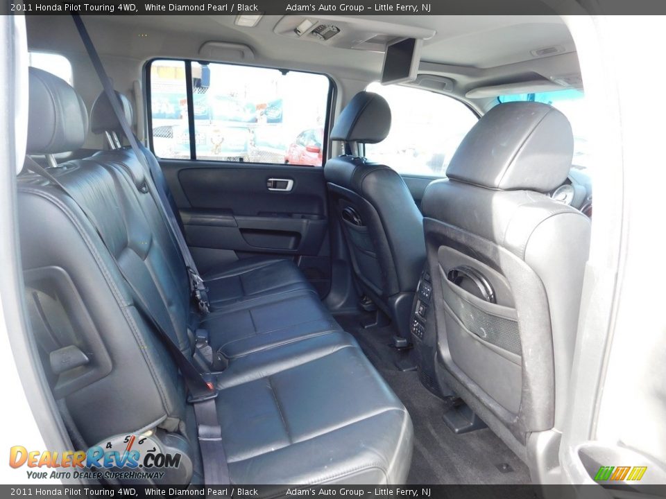 2011 Honda Pilot Touring 4WD White Diamond Pearl / Black Photo #20