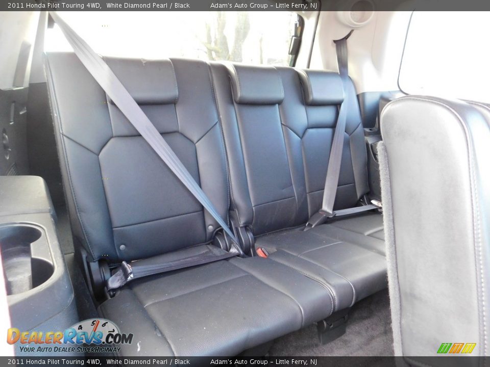 2011 Honda Pilot Touring 4WD White Diamond Pearl / Black Photo #22