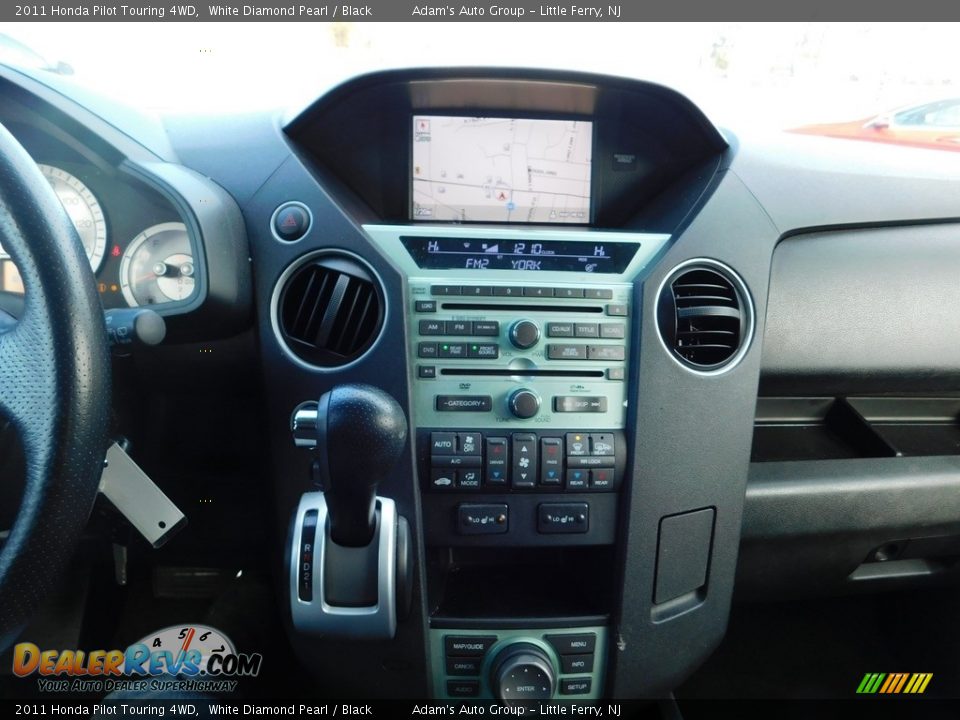 2011 Honda Pilot Touring 4WD White Diamond Pearl / Black Photo #36