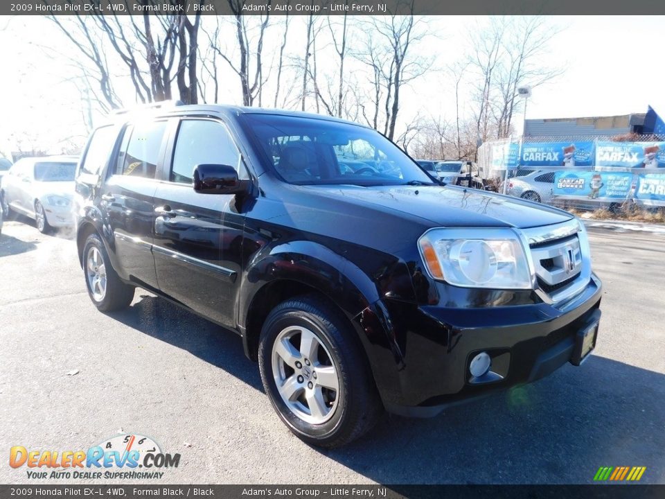 2009 Honda Pilot EX-L 4WD Formal Black / Black Photo #1