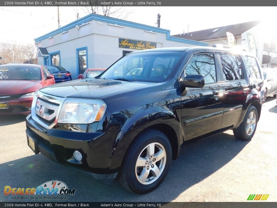 2009 Honda Pilot EX-L 4WD Formal Black / Black Photo #3