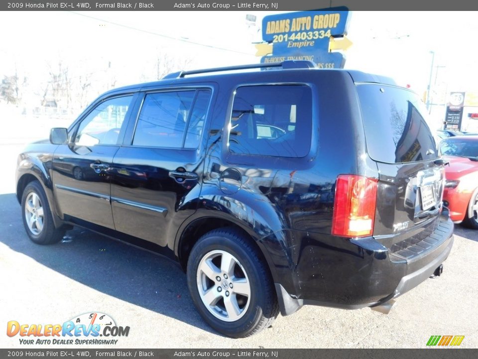 2009 Honda Pilot EX-L 4WD Formal Black / Black Photo #5