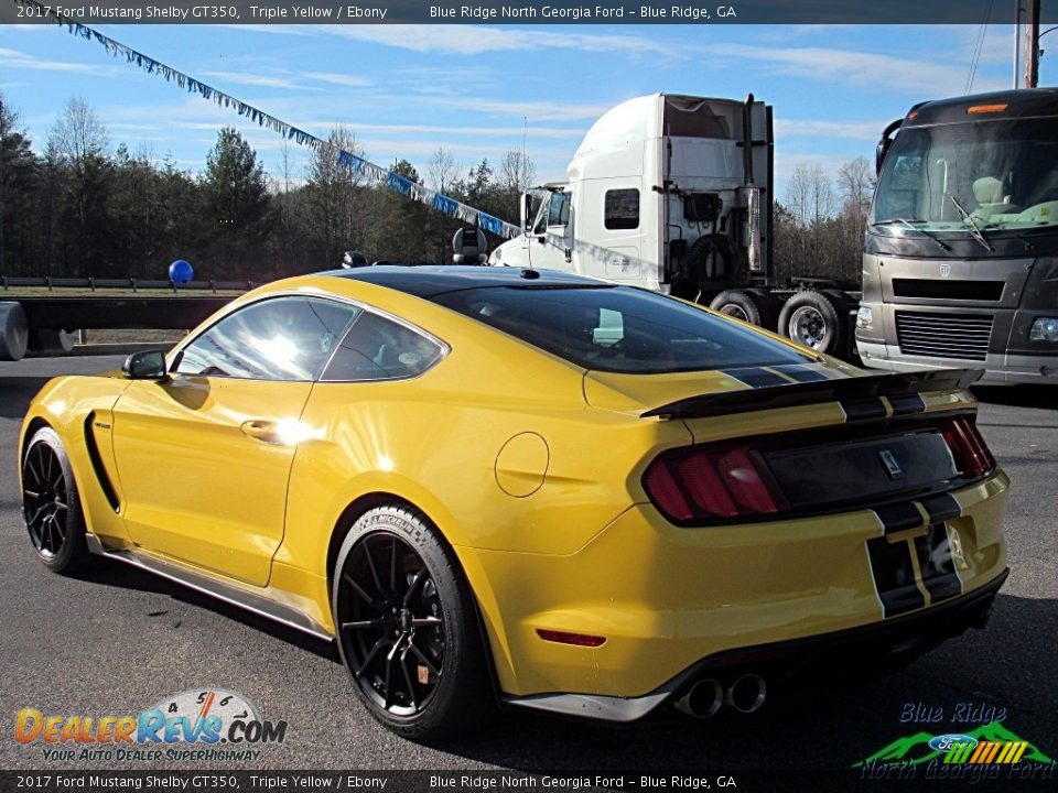 2017 Ford Mustang Shelby GT350 Triple Yellow / Ebony Photo #3