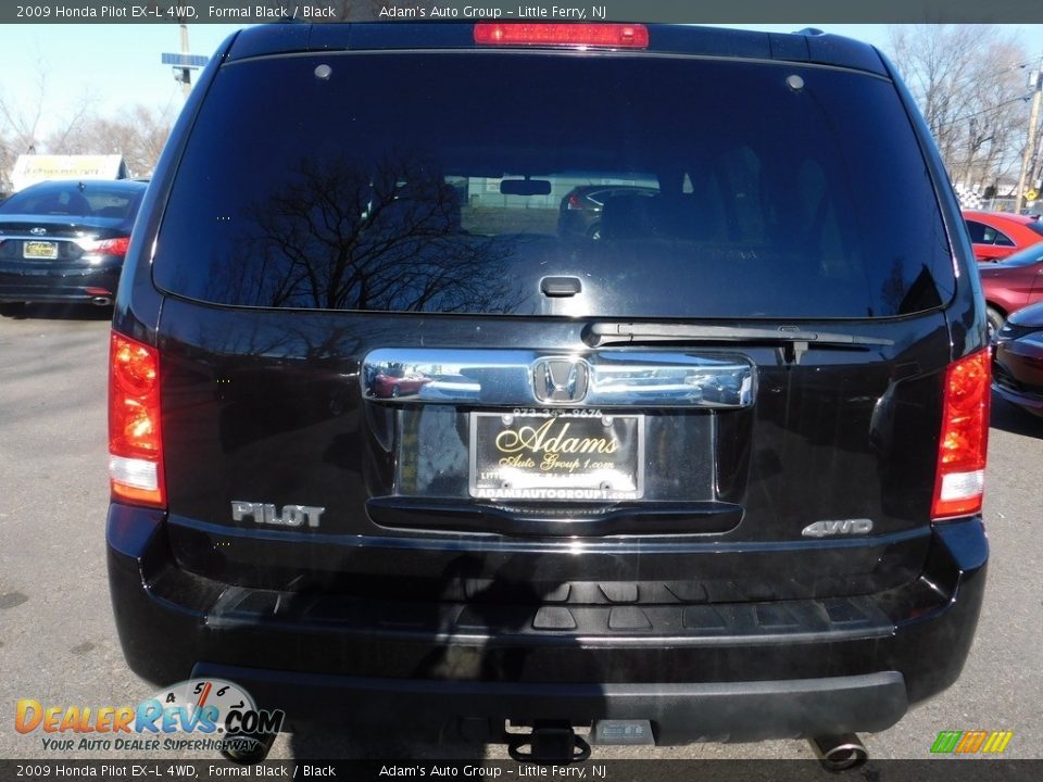 2009 Honda Pilot EX-L 4WD Formal Black / Black Photo #6