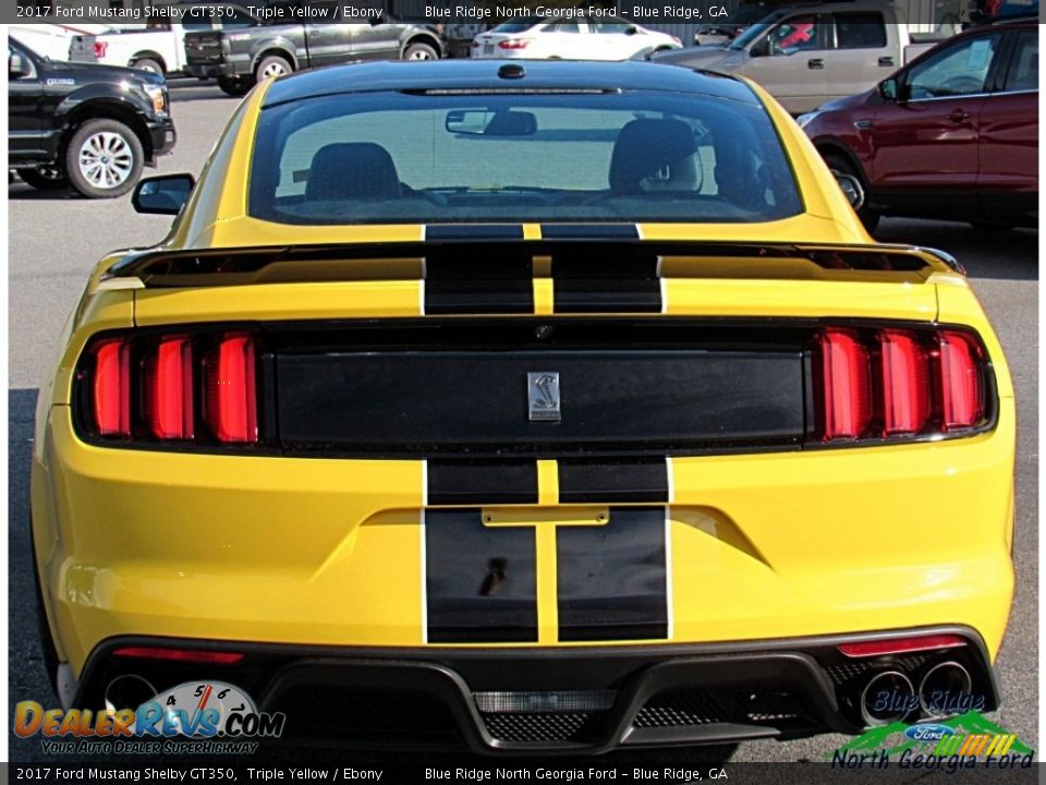 2017 Ford Mustang Shelby GT350 Triple Yellow / Ebony Photo #4