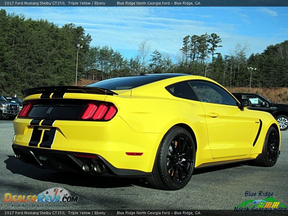 2017 Ford Mustang Shelby GT350 Triple Yellow / Ebony Photo #5