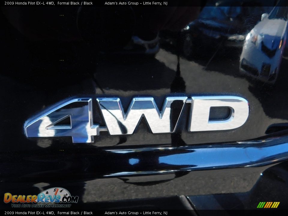 2009 Honda Pilot EX-L 4WD Formal Black / Black Photo #9