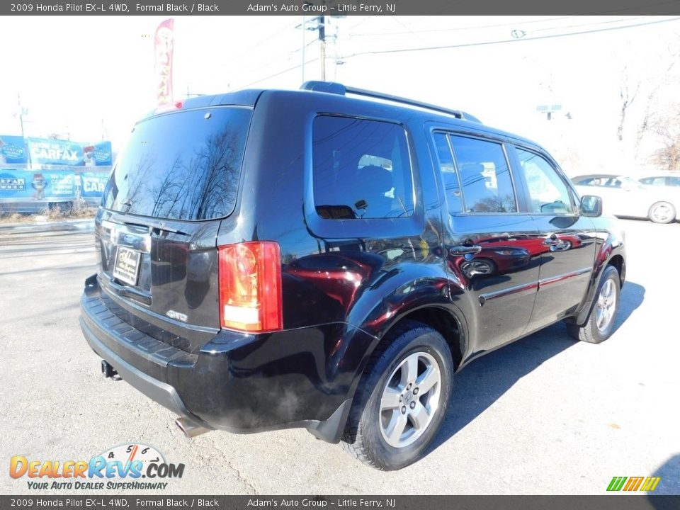 2009 Honda Pilot EX-L 4WD Formal Black / Black Photo #11