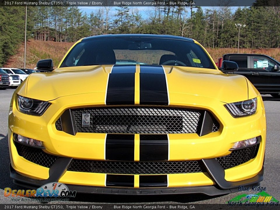 2017 Ford Mustang Shelby GT350 Triple Yellow / Ebony Photo #8