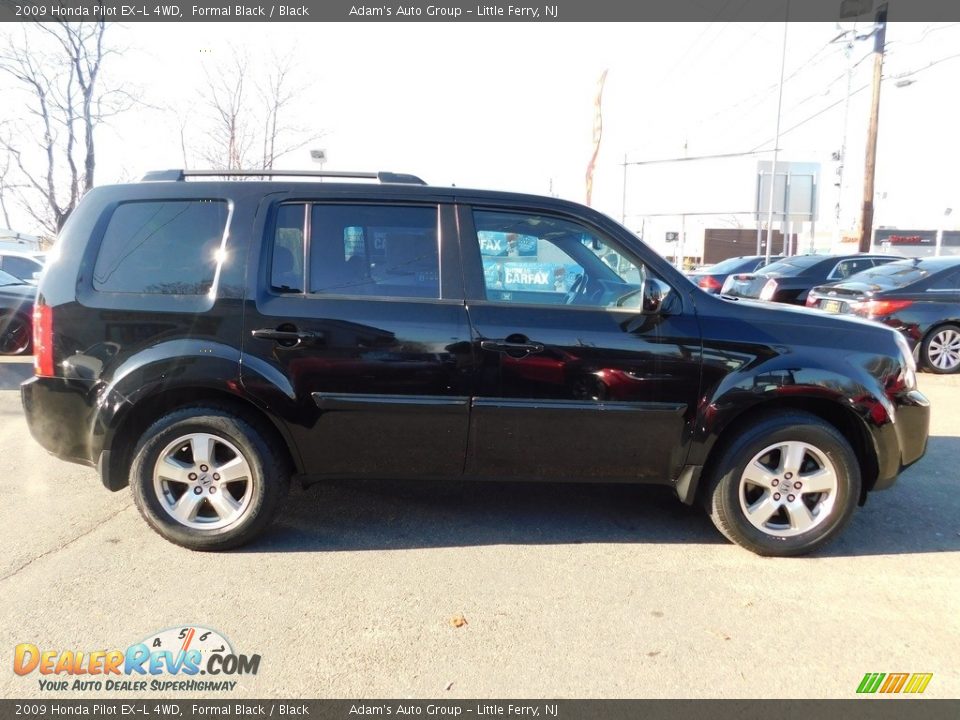2009 Honda Pilot EX-L 4WD Formal Black / Black Photo #12