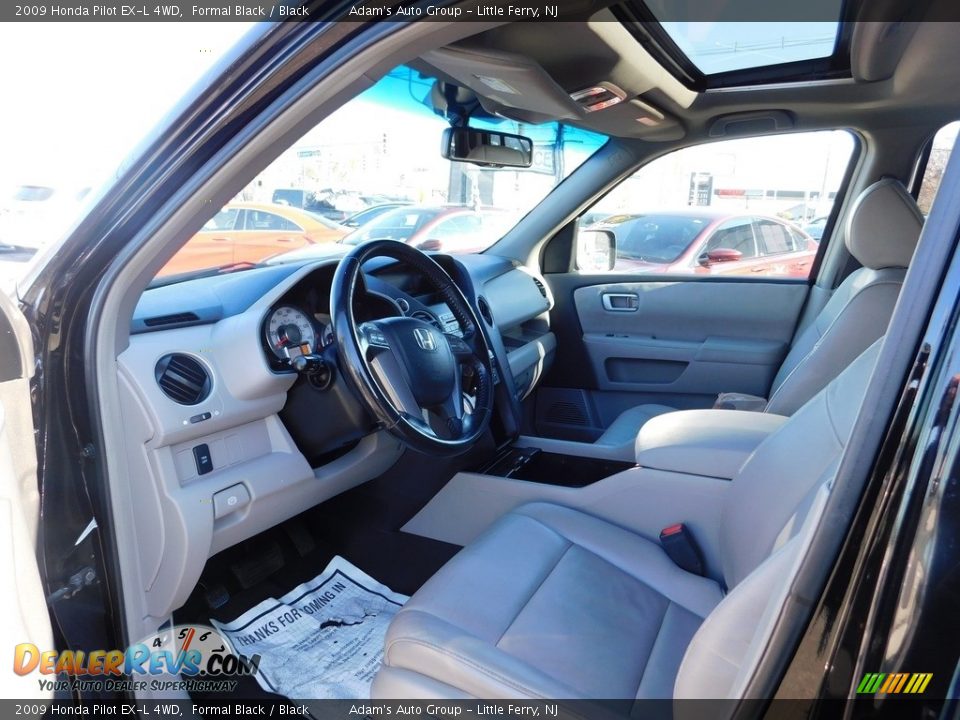2009 Honda Pilot EX-L 4WD Formal Black / Black Photo #13