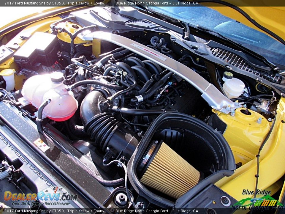 2017 Ford Mustang Shelby GT350 Triple Yellow / Ebony Photo #11