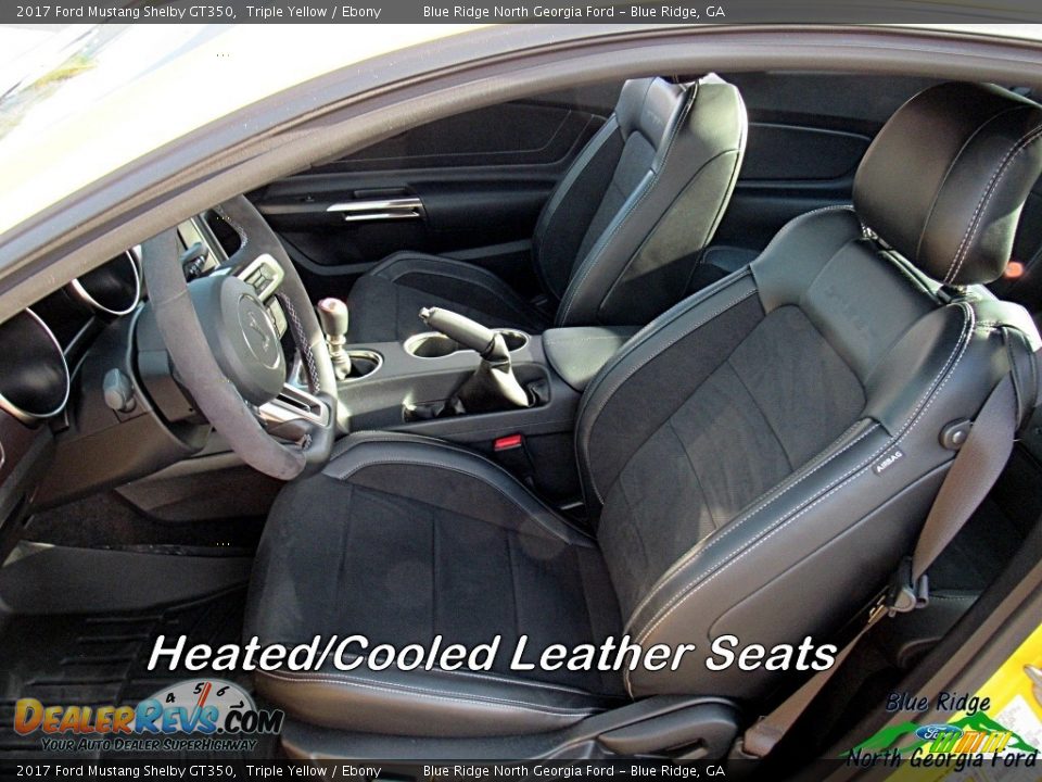 2017 Ford Mustang Shelby GT350 Triple Yellow / Ebony Photo #12