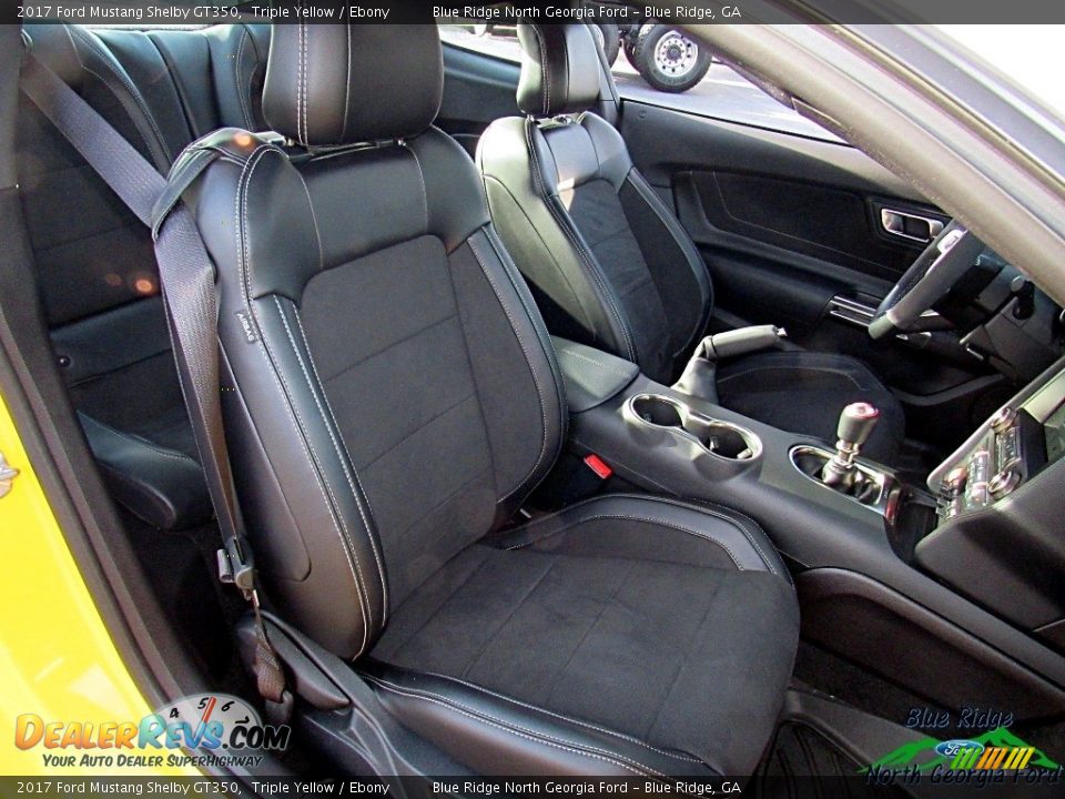 2017 Ford Mustang Shelby GT350 Triple Yellow / Ebony Photo #13