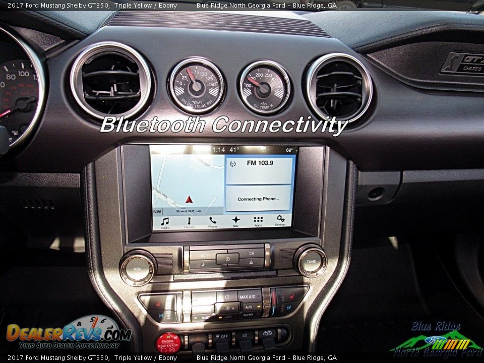 2017 Ford Mustang Shelby GT350 Triple Yellow / Ebony Photo #15