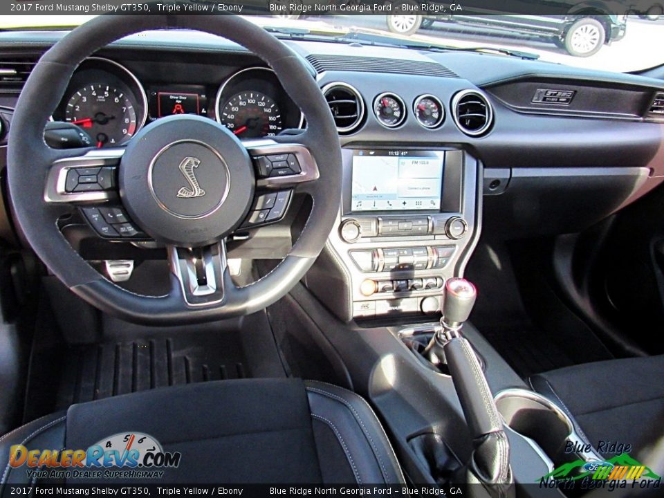 2017 Ford Mustang Shelby GT350 Triple Yellow / Ebony Photo #22