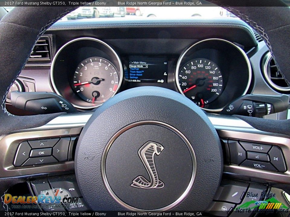 2017 Ford Mustang Shelby GT350 Triple Yellow / Ebony Photo #23