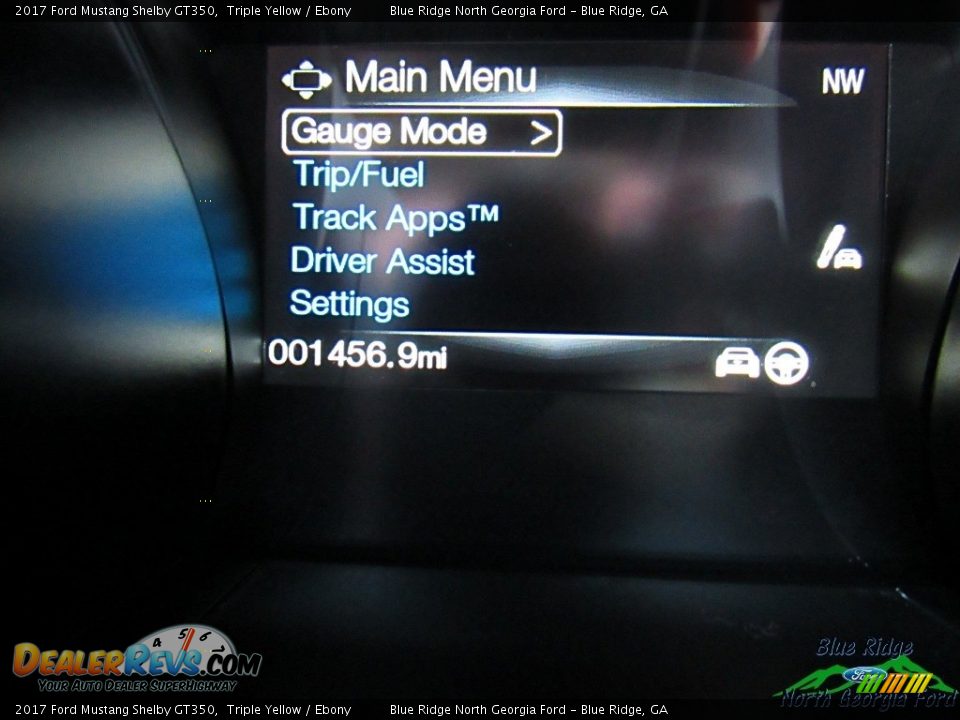 2017 Ford Mustang Shelby GT350 Triple Yellow / Ebony Photo #24